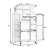 Garden Haven Portable Greenhouse with Wheels