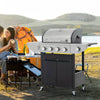 Ultimate Stainless Steel Propane Grill with Side Burner