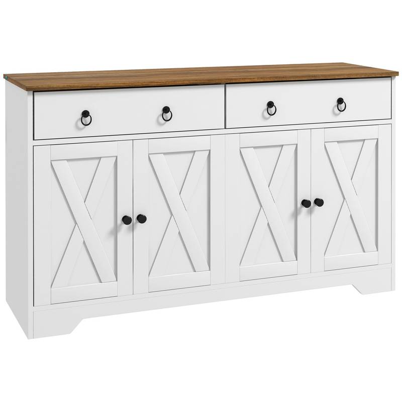 Farmhouse Charm Buffet Cabinet
