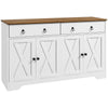 Farmhouse Charm Buffet Cabinet