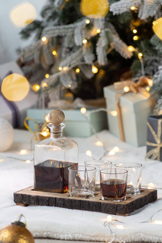 Alaine Mango Wood Bar Set