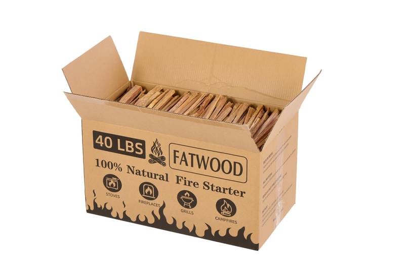 Nature’s Firestarter Sticks - Pure Pine Kindling for Campfires and Grills