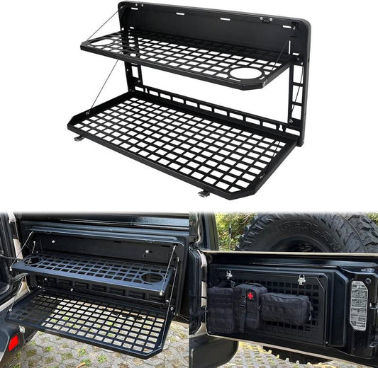 Adventure Ready Tailgate Table for Jeep Wrangler