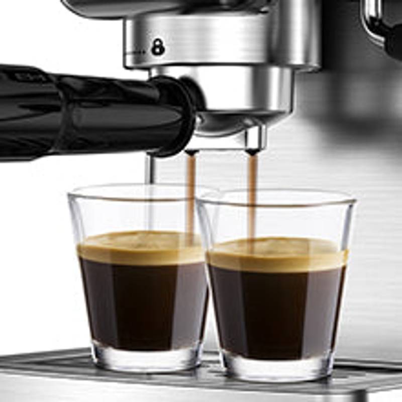 Espresso Bliss: Home Barista Machine with Milk Frother