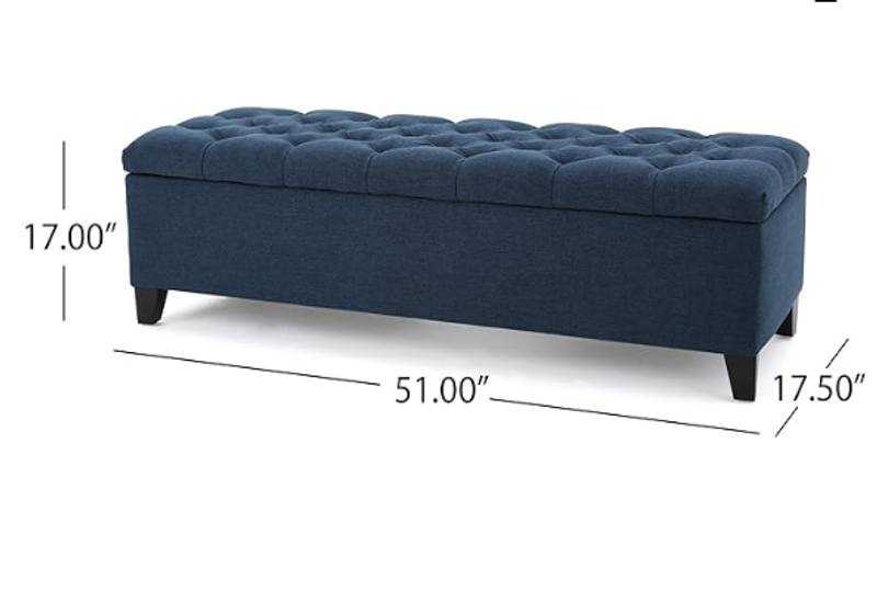 Clutter-Free Cozy Ottoman