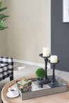 Chic Gray Nesting Trays Set