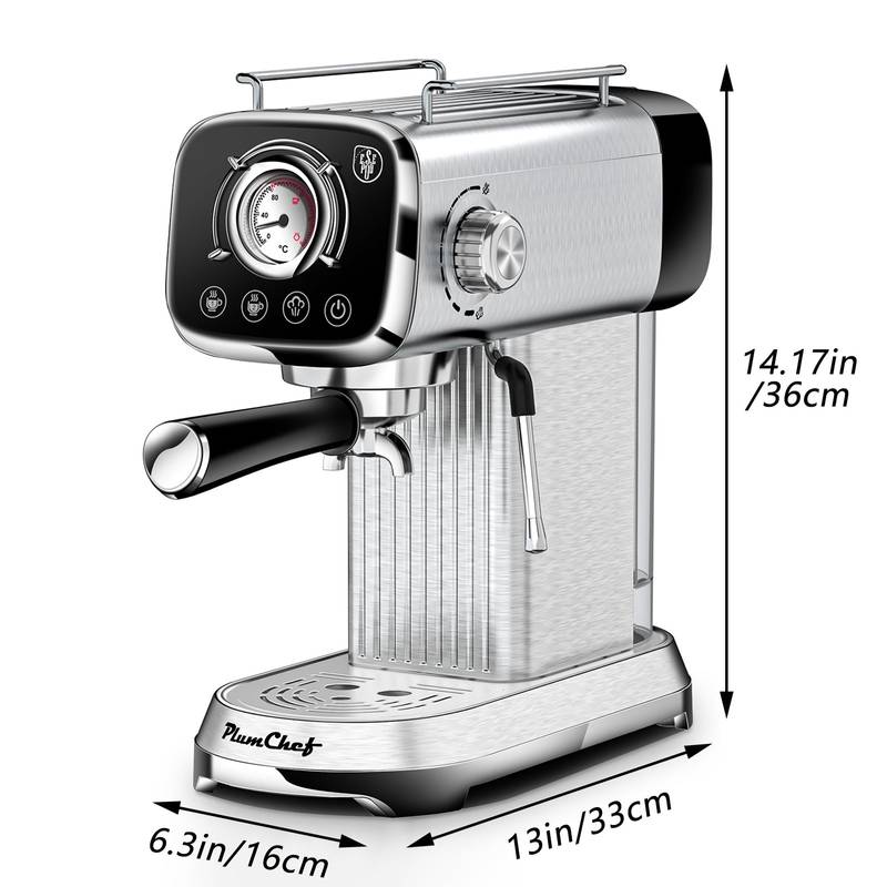 Brew & Froth Espresso Maker
