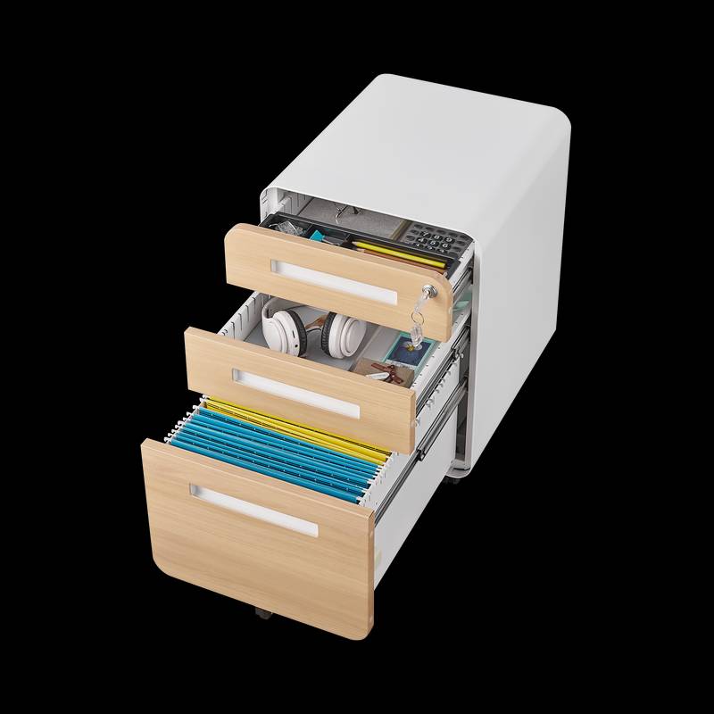 Rolling File Organizer - Stylish Storage on Wheels