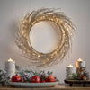 Shimmering LED Paper Wreath