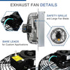 “iPower High-Speed Aluminum Exhaust Fan”