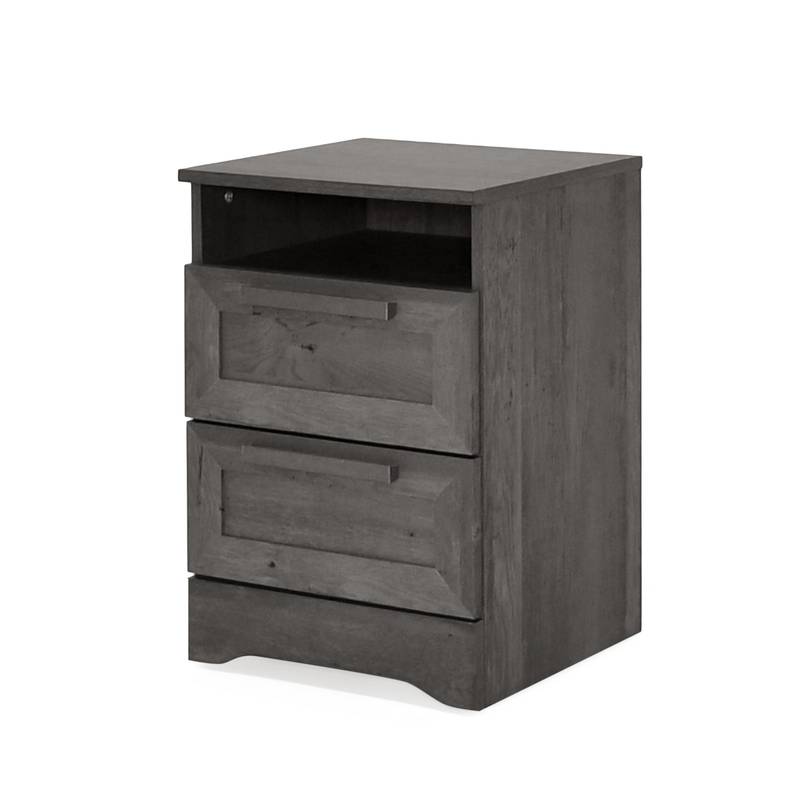 Delaney Double Drawer Nightstand