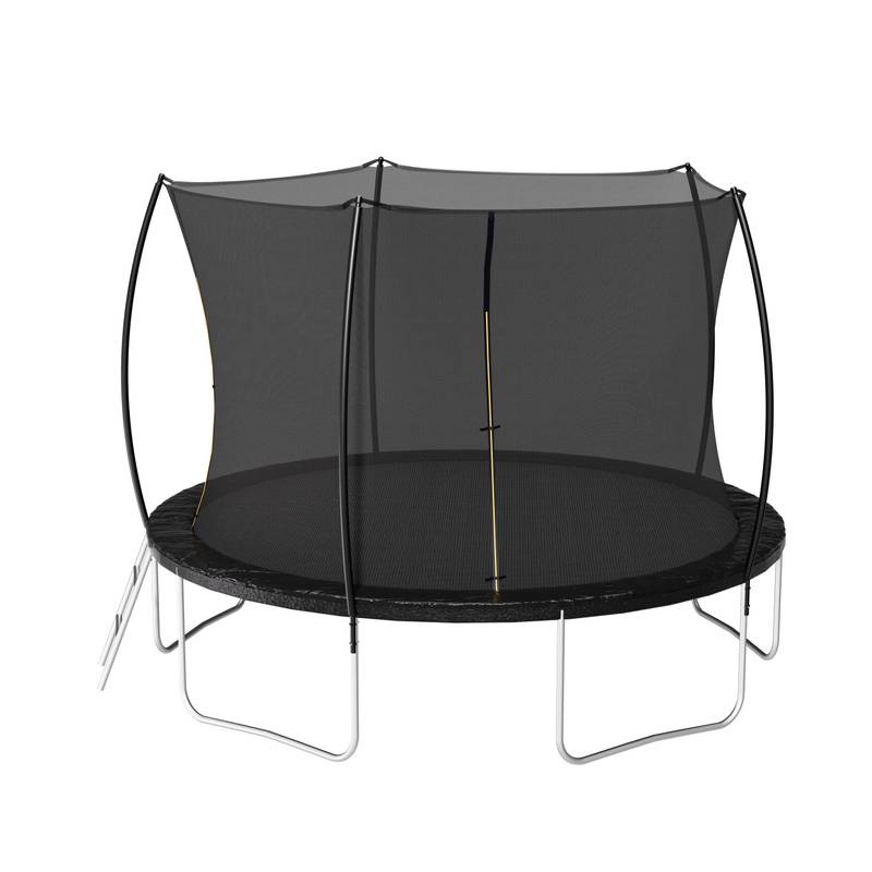 JumpJoy Trampoline with Enclosure & Ladder