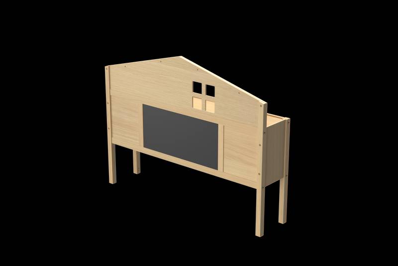 Montessori Headboard Storage Hub