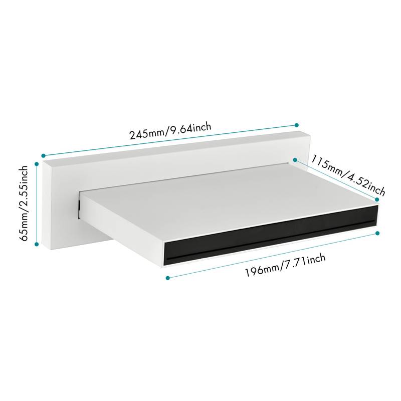 Cascade Shower Tub Filler