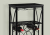 Chic Black Metal Wine Bar