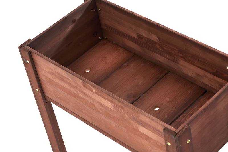 Elevated Wooden Garden Bed - Perfect for Growing Plants and Herbs