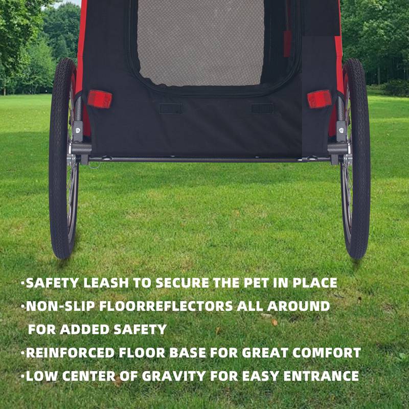 PawTrek Bike Trailer: Pet-Friendly Adventure Cart for Dogs