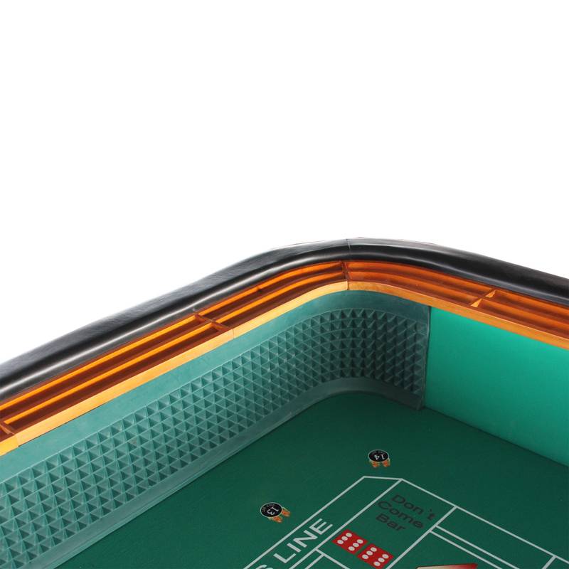 Green Deluxe Craps Table