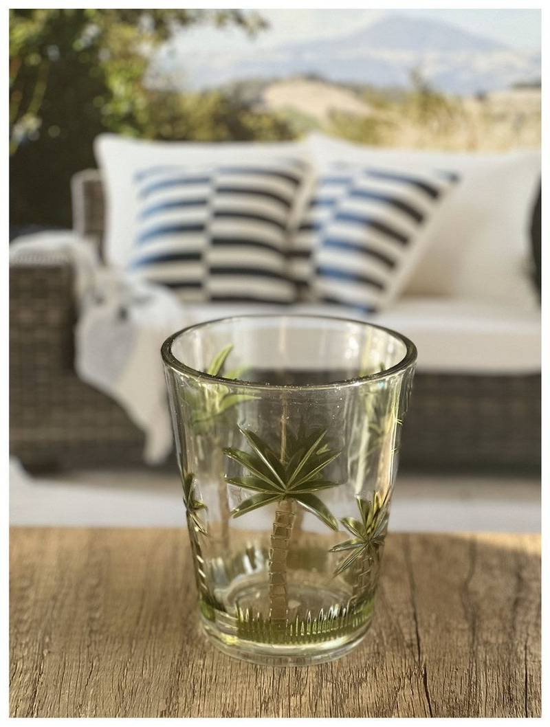 Tropical Vibes Acrylic Drinkware Set