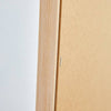 Elegant Full-Length Solid Wood Mirror