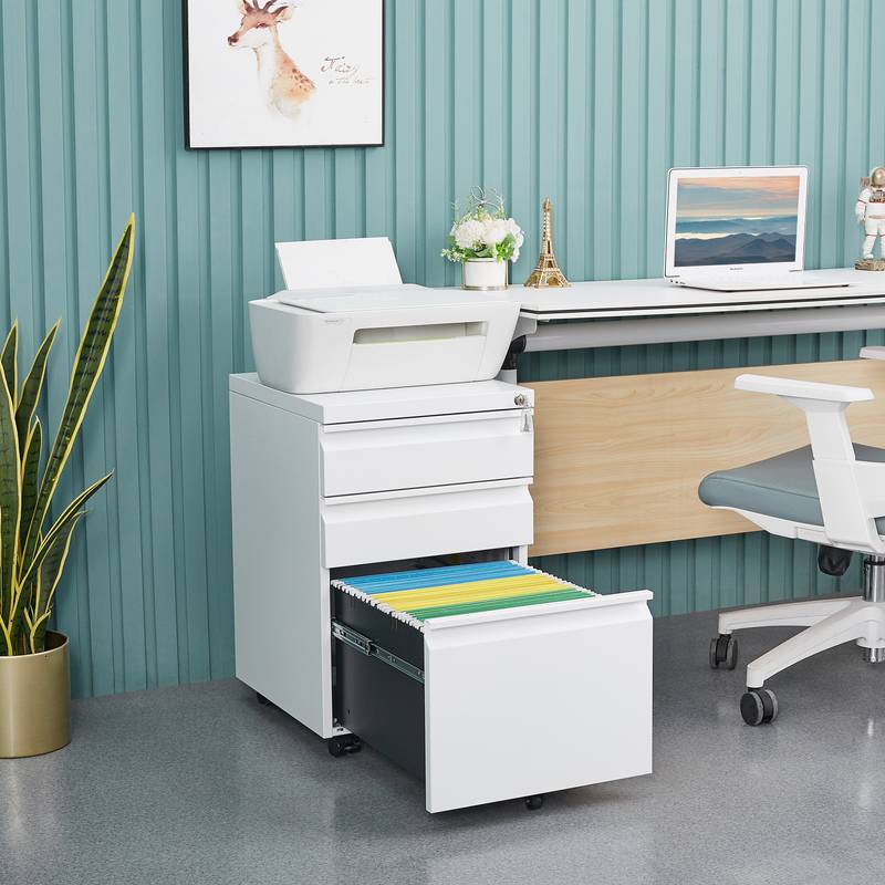 Secure Rolling File Cabinet