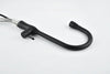 Sleek Matte Black Pull-Down Kitchen Faucet