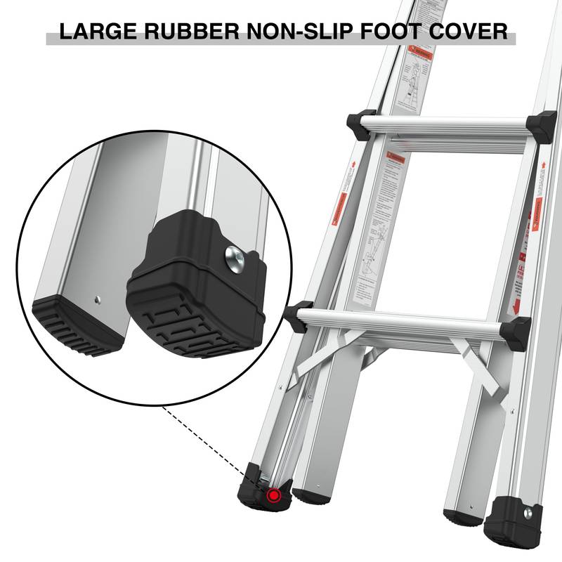 Versatile Wheels-Up Ladder