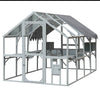 Cozy Outdoor Cat Oasis with Waterproof Roof