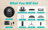 SmartClean Robot: The Ultimate Vacuum and Mop for Pet Hair and Hard Floors!