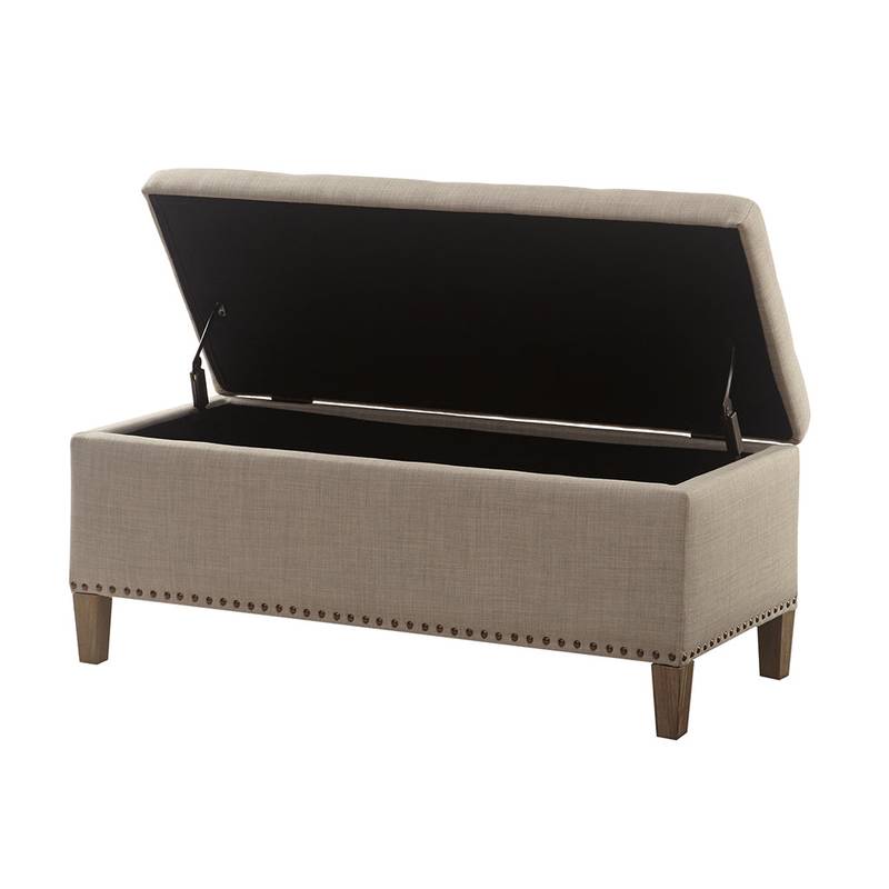 Cozy Storage Bench with Soft Close Lid