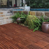Acacia Interlocking Deck Tiles - Stylish Outdoor Flooring