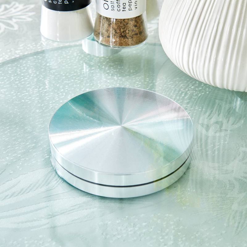 Spin & Store Round Glass Organizer