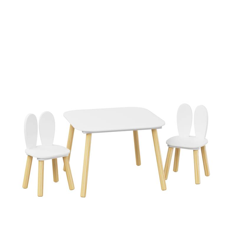 Bunny Playtime Table & Chairs Set