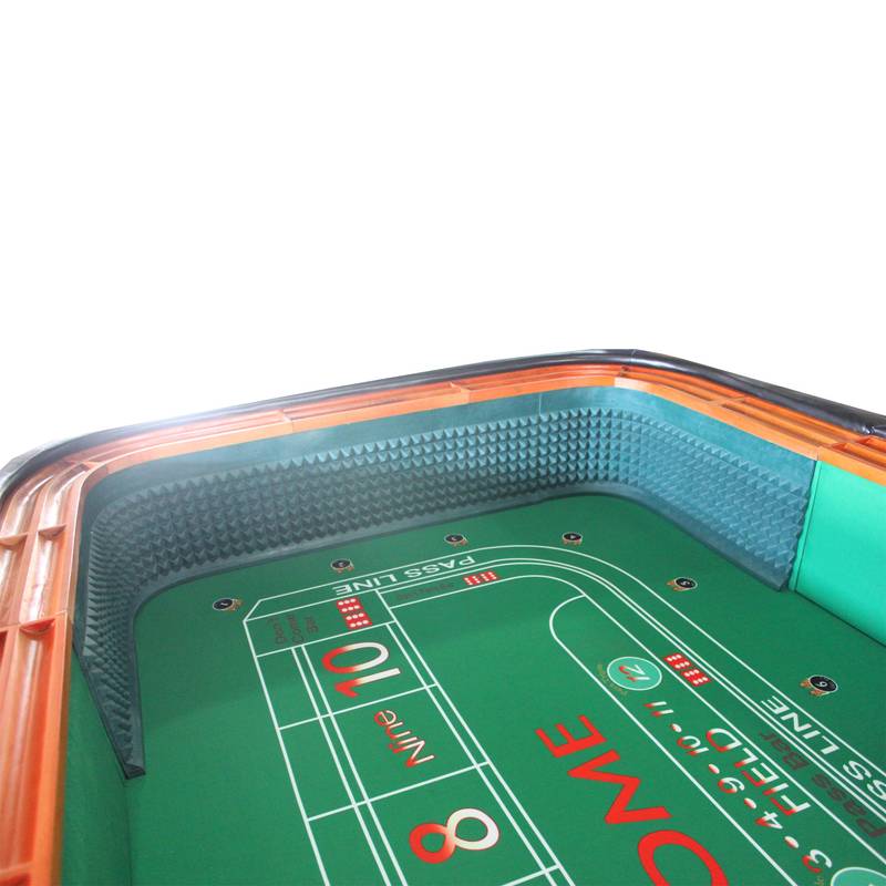 Green Deluxe Craps Table