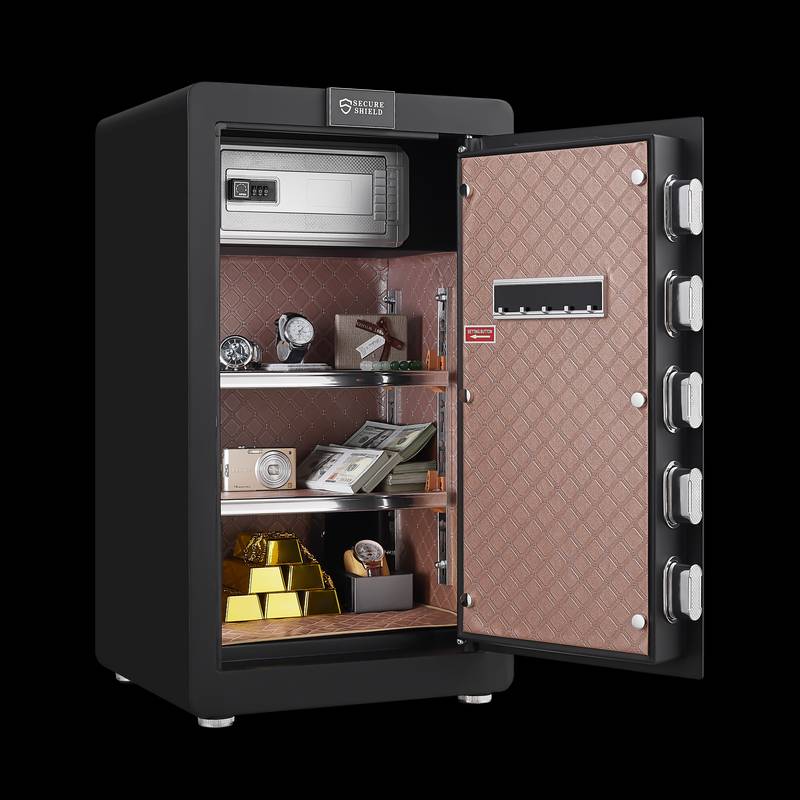 SecureSafe: Digital Lock & Dual Alarm Vault