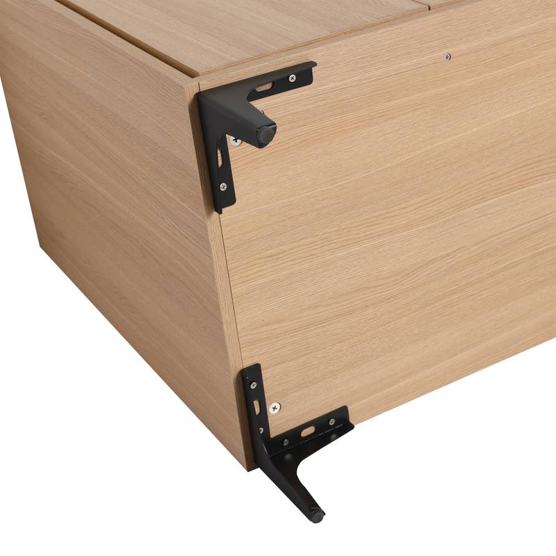 Chic Bath Vanity with Storage & Sink