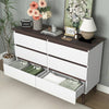 Chic Six-Drawer Storage Chest
