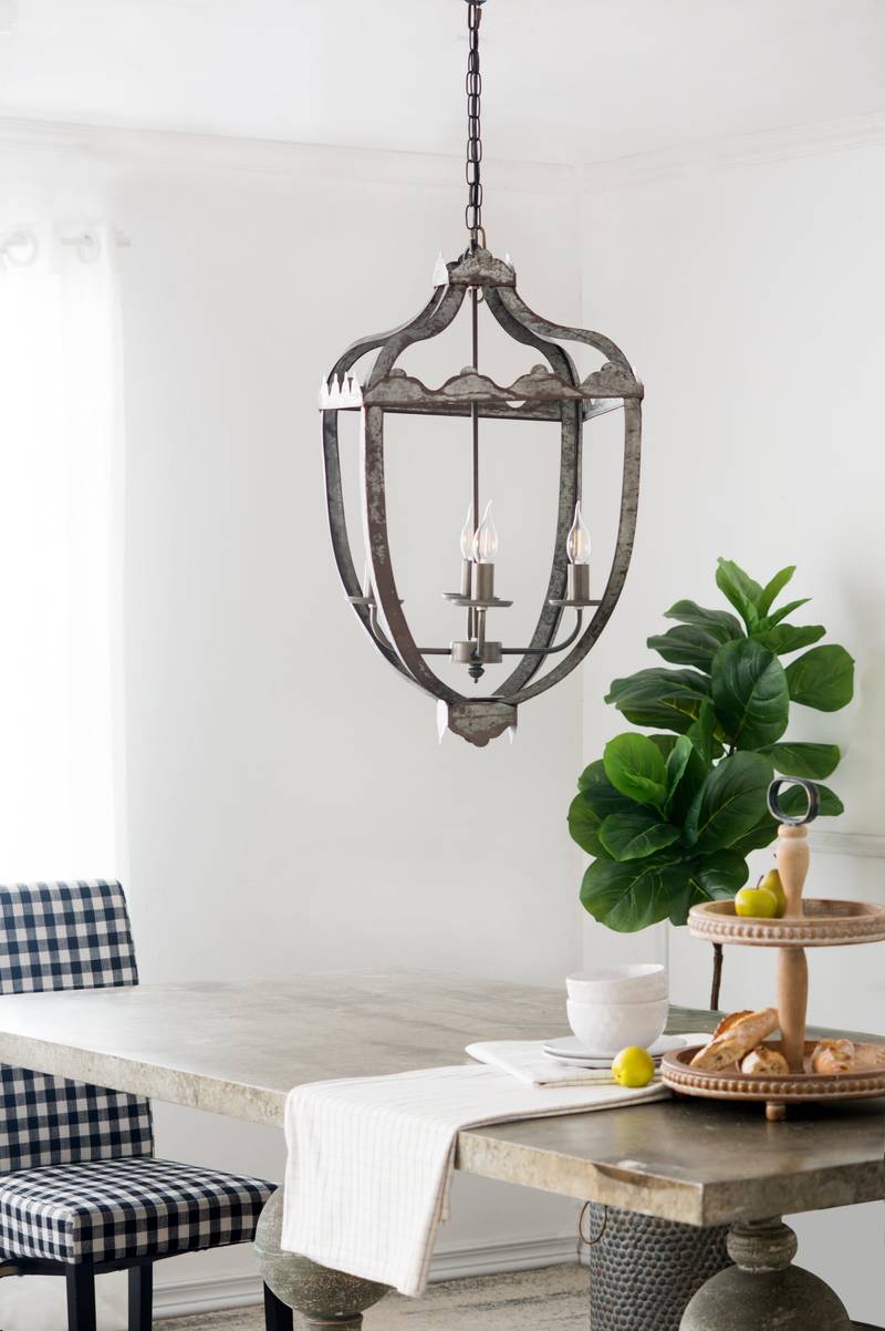 Stylish Adjustable Metal Chandelier for Any Space