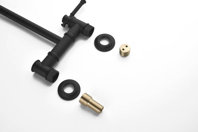 Brass Wall-Mounted Pot Filler Faucet