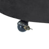 Cozy Velvet Swivel Chair with Tufted Design and Plush Pillows