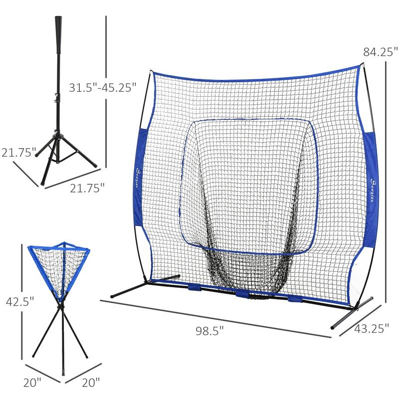 Soozier Ultimate Baseball Practice Kit