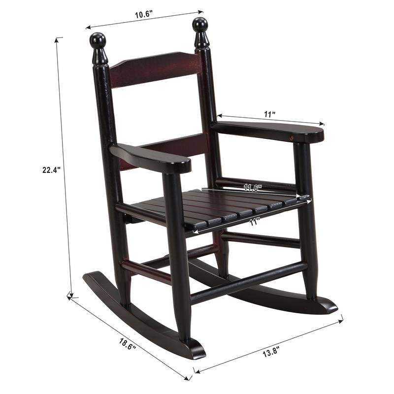 Cozy Kids' Rocking Chair - Indoor/Outdoor Fun!