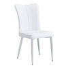 Chic White Dining Chair Set