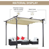 Sunny Retreat Adjustable Pergola Canopy - Stylish Outdoor Shade for Your Backyard