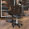 Stylish Rolling Saddle Stool - Ergonomic Swivel Chair for Spa, Salon, and Office