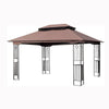 Cozy Garden Gazebo with Ventilated Roof & Mosquito Net