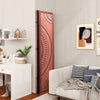 Charming Brown Wood Folding Room Divider