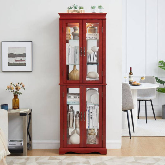 Illuminated Glass Display Cabinet