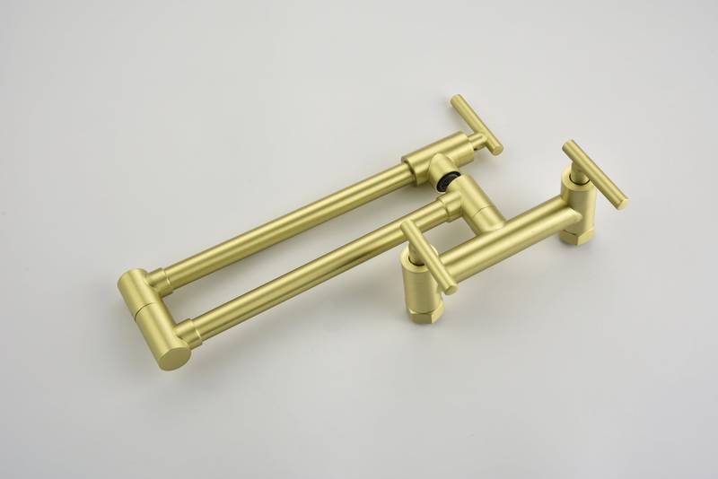 Swivel Pot Filler Faucet with Hot and Cold Water