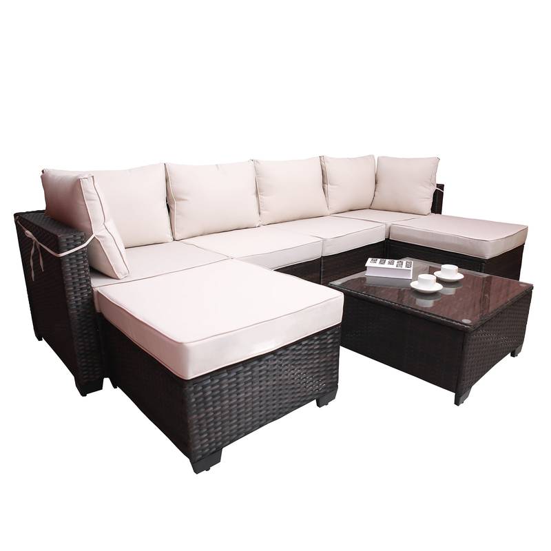 Cozy Calypso Outdoor Sofa & Table Set
